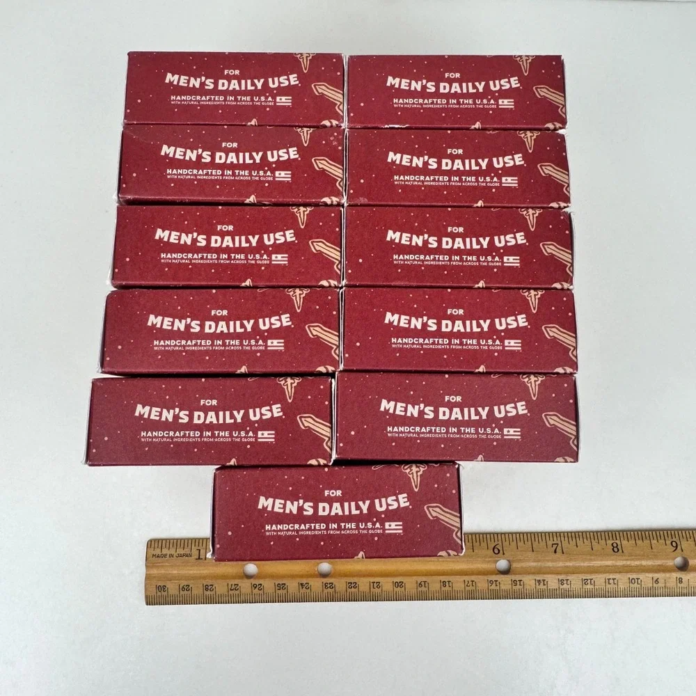 11 New in Box Dr Squatch Frosty Peppermint Mens 5oz Soap Bars Limited Edition